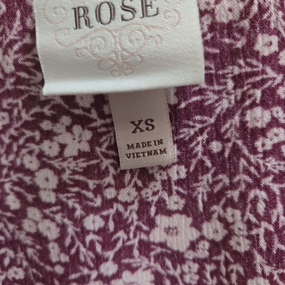 Knox Rose Mauve Floral Patterned Dress - Picture 4 of 6